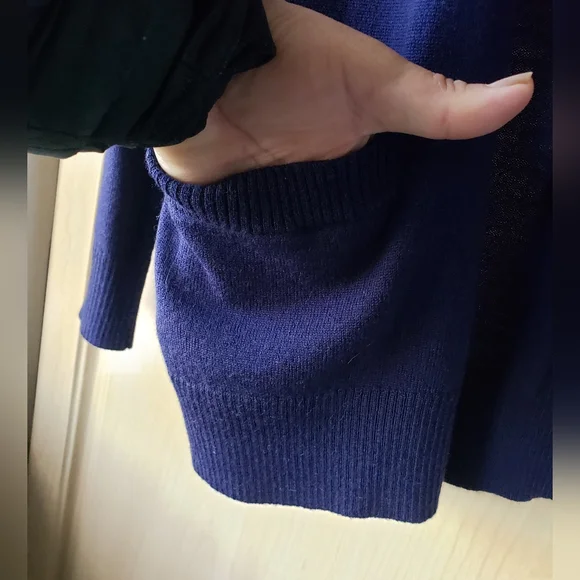 Lord & Taylor Merino Wool Cardigan - Picture 4 of 7